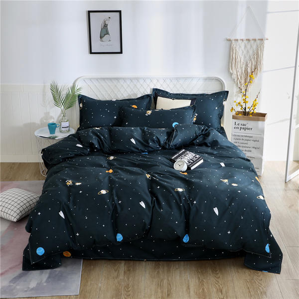 Striped duvet cover